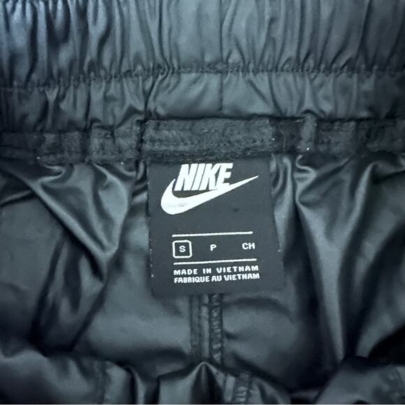 Nike Tech Pack Woven Belted Black & White Swoosh Jogger Pants‎ Size S - Picture 6 of 12